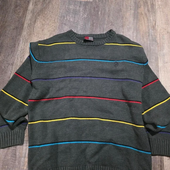 Southpole Grey and multi-colored Men's Size XL Sweater - Picture 2 of 11